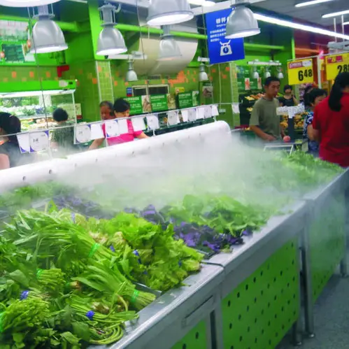 高压微雾加湿器设备对蔬果保鲜竟然有这么多好处！